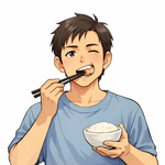 食事の時にちょっと注意してほしいこと